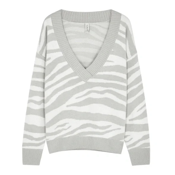 Varley Calvert Sweater Tiger Grey - Picture 4 of 9